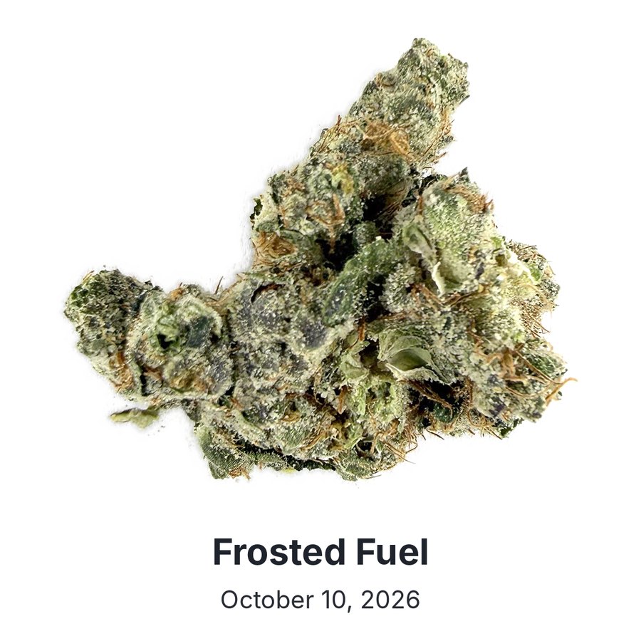 Frosted Fuel flower